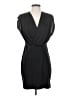 Apostrophe Solid Black Cocktail Dress Size S - photo 1