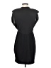 Apostrophe Solid Black Cocktail Dress Size S - photo 2