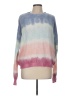 Pink Lily Tie-dye Blue Pullover Sweater Size M - photo 1