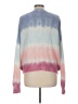 Pink Lily Tie-dye Blue Pullover Sweater Size M - photo 2