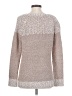 Fate Metallic Silver Pullover Sweater Size S - photo 2
