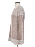 Fate Metallic Silver Pullover Sweater Size S - photo 5