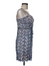 Crystal Doll 100% Polyester Blue Cocktail Dress Size 9 - photo 4