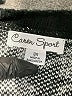 Caren Sport 100% Acrylic Houndstooth Black Pullover Sweater Size 3X - photo 7