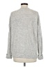 Topshop Solid Silver Pullover Sweater Size 6 - photo 2