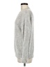 Topshop Solid Silver Pullover Sweater Size 6 - photo 5