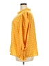Shein Curve Polka Dots Yellow Long Sleeve Blouse Size 18 Plus (3) - photo 5