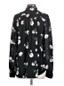 Lulus 100% Polyester Floral Black Long Sleeve Blouse Size S - photo 2