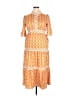 Unbranded 100% Polyester Orange Casual Dress Size 5X - photo 1