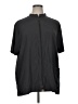 Assorted Brands Black Short Sleeve Turtleneck Size 1X (estimated) - photo 1