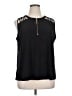 Perseption Concept Black Sleeveless T-Shirt Size 1X - photo 1