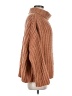 Free People Brown Turtleneck Sweater Size M - photo 4