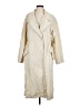 Athleta 100% Nylon Ivory Trenchcoat Size L - photo 1