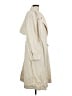Athleta 100% Nylon Ivory Trenchcoat Size L - photo 4