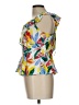 Ish Yellow Sleeveless Blouse Size L - photo 5