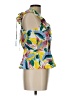 Ish Yellow Sleeveless Blouse Size L - photo 4