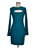 Guess Solid Teal Cocktail Dress Size M - photo 1