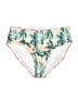 Davi & Dani Tropical Ivory Green Swimsuit Bottoms Size 1X - photo 1