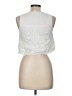 Kirious 100% Cotton White Sleeveless Blouse Size M - photo 2