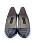Anne Klein 100% Leather Black Heels Size 6 - photo 2