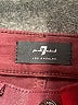 7 For All Mankind Burgundy Jeans Size 24 waist - photo 7