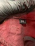 7 For All Mankind Burgundy Jeans Size 24 waist - photo 9