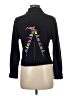 Carole Little 100% Cotton Black Blue Jacket Size M - photo 2