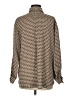 Unbranded 100% Polyester Houndstooth Brown Long Sleeve Blouse Size M - photo 2