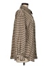 Unbranded 100% Polyester Houndstooth Brown Long Sleeve Blouse Size M - photo 4