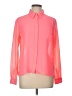Kut from the Kloth Color Block Pink Long Sleeve Blouse Size L (estimated) - photo 1