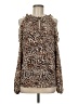 MICHAEL Michael Kors 100% Polyester Brown Sleeveless Blouse Size M - photo 1