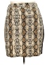 Shein Animal Print Tan Faux Leather Skirt Size 2X - photo 2