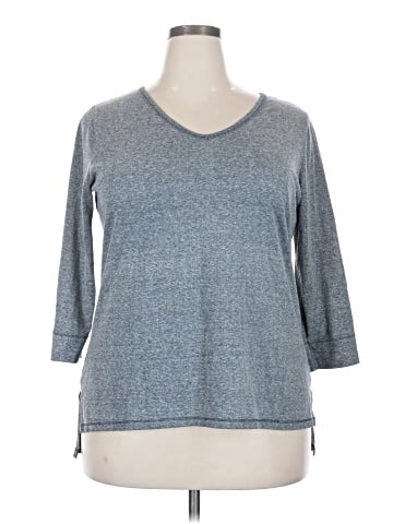Faded Glory 3/4 Sleeve Top (view 1)
