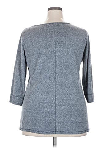 Faded Glory 3/4 Sleeve Top (view 2)