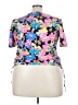 Modli Floral Pink Short Sleeve T-Shirt Size 3X - photo 2