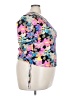 Modli Floral Pink Short Sleeve T-Shirt Size 3X - photo 4