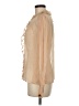J.Crew 100% Cupro Tan Long Sleeve Blouse Size 6 - photo 5