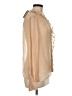 J.Crew 100% Cupro Tan Long Sleeve Blouse Size 6 - photo 4