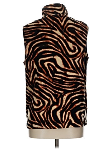 Mirror Image Faux Fur Vest (view 2)