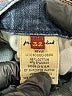 7 For All Mankind 100% Spandex Hearts Blue Jeans Size 32 waist - photo 5