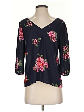Skies Are Blue 3/4 Sleeve Blouse (view 1)