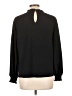 CeCe Black Long Sleeve Blouse Size L - photo 2