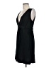 J Valdi Solid Black Cocktail Dress Size M - photo 5