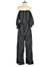 Assorted Brands Stripes Black Jumpsuit Size S - photo 1