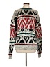 Unbranded Print Silver Pullover Sweater Size L (estimated) - photo 1
