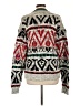Unbranded Print Silver Pullover Sweater Size L (estimated) - photo 2