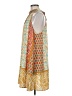Shein 100% Polyester Print Orange Casual Dress Size 8 - 10 - photo 5