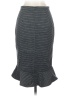 Max Studio Houndstooth Gray Formal Skirt Size XS - photo 2