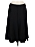 Dalia Collection Solid Black Formal Skirt Size 8 - photo 1