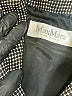 Max Mara 100% Linen Houndstooth Gray Black Blazer Size 4 - photo 6